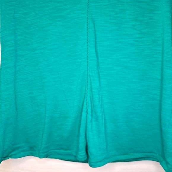 Aerie Double Scoop Neck Tee With Bow Accent Size Medium - Picture 5 of 7